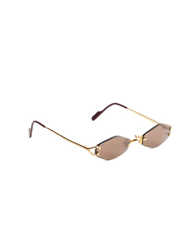 Cartier 'Soho' Rimless Vintage