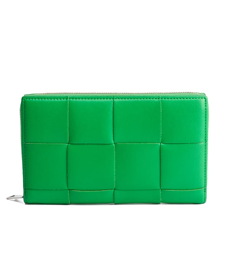 Bottega Veneta Cassette Zip Around Wallet