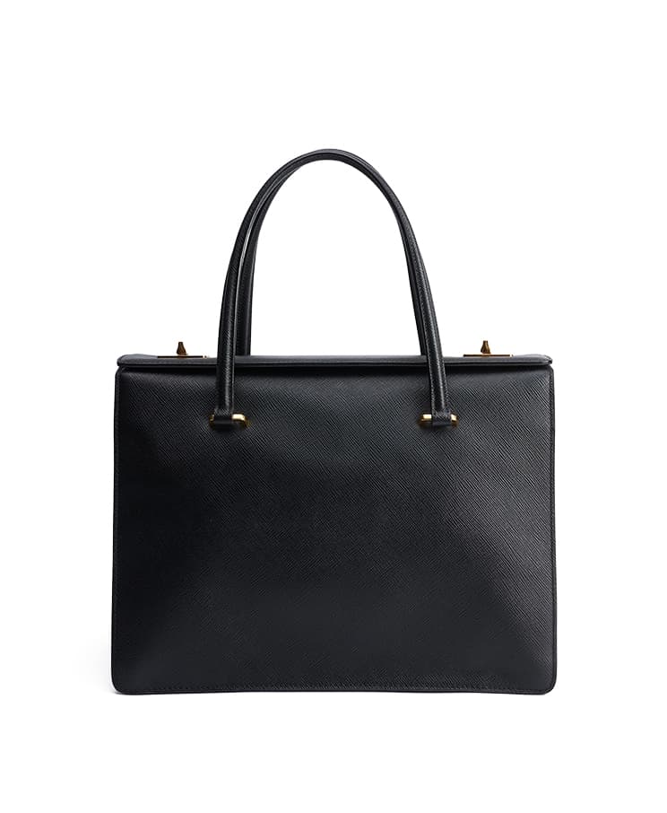 Prada Frame Top-Handle Bag