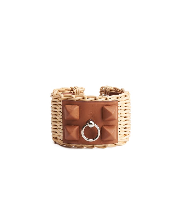 Hermes Medor Picnic Gaine Cuff Bracelet