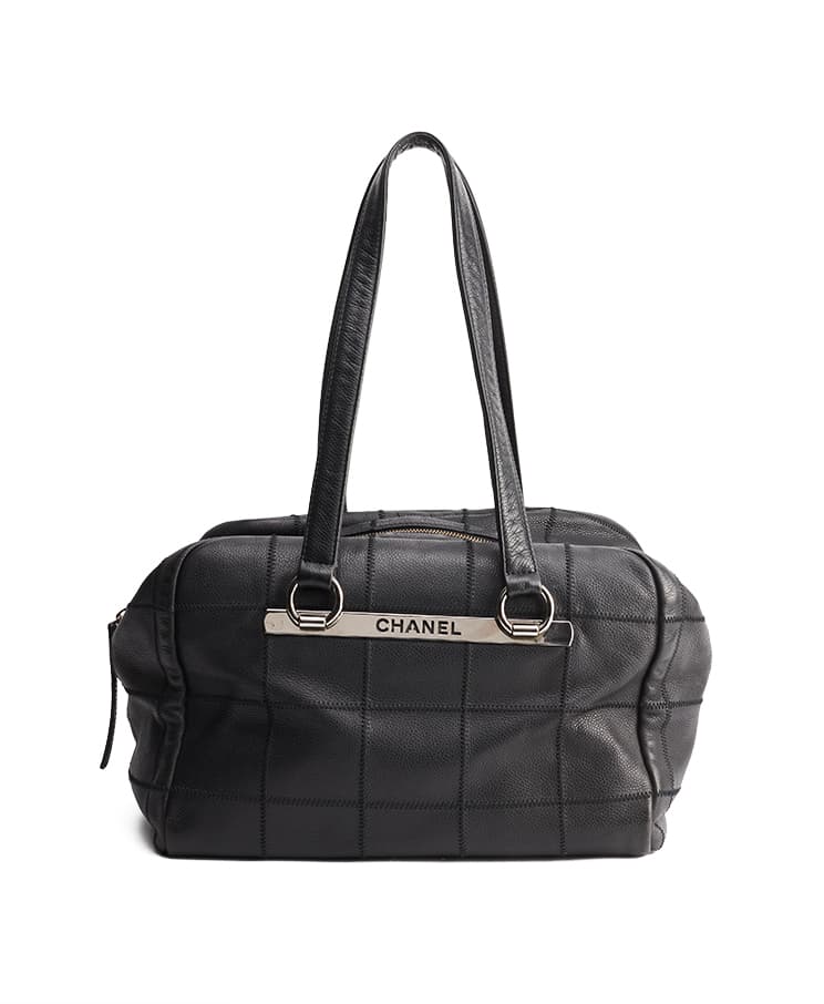 Chanel Chocolate Bar Bowling Bag
