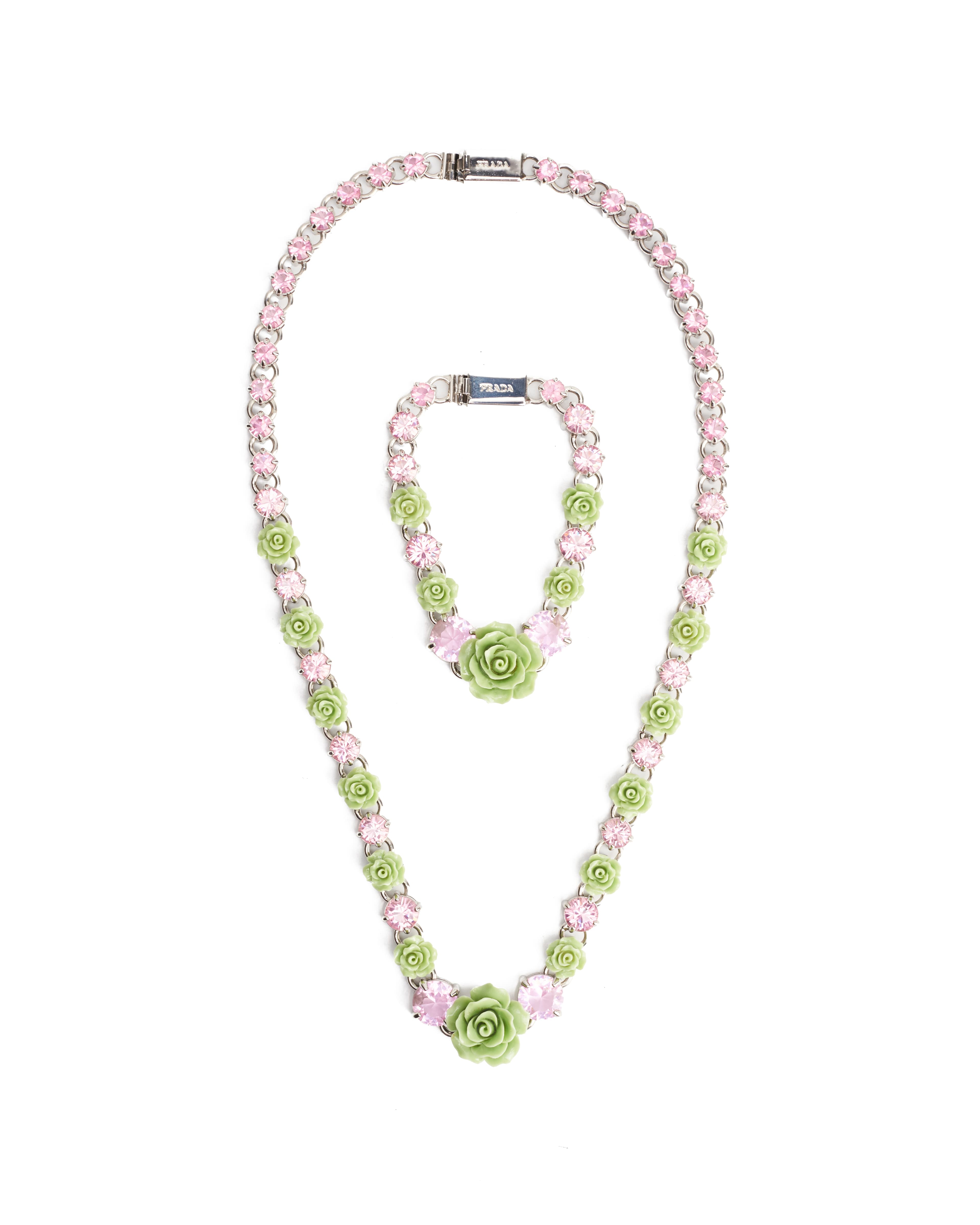 Prada Rose Jewels Set