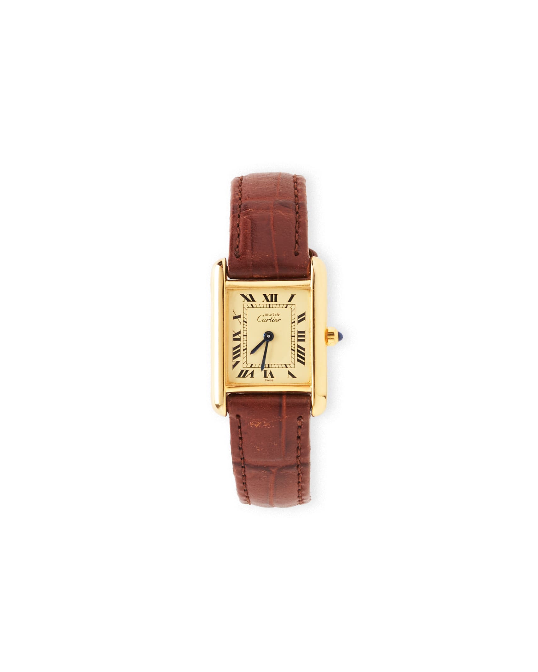 Cartier Must Tank Vermeil SM