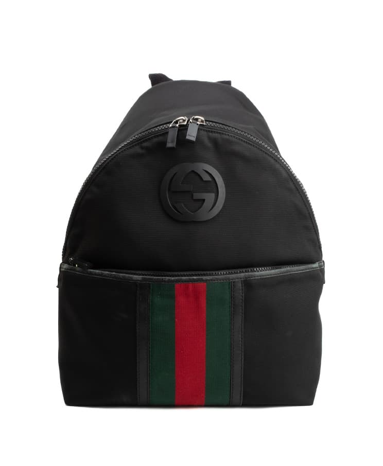 Gucci Parana Web Backpack