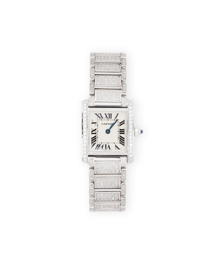 Cartier Tank Française Diamond Small
