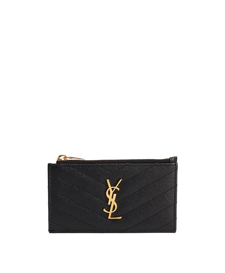 Saint Laurent Zipped Card Case