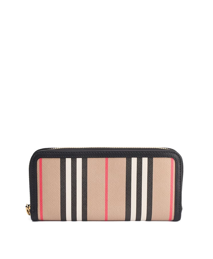 Burberry Zip Around Continental Wallet