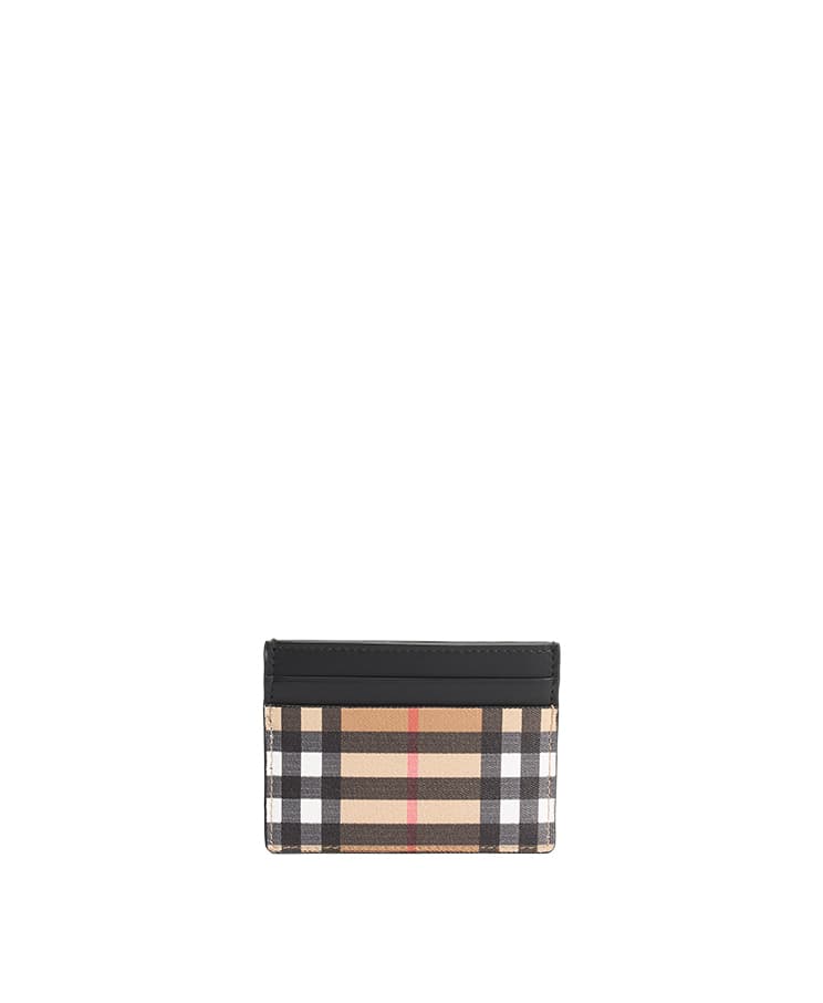 Burberry Check Card Case