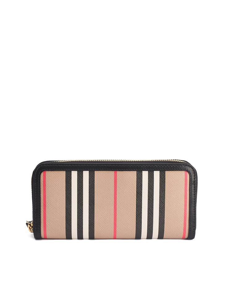 Burberry Zip Around Continental Wallet