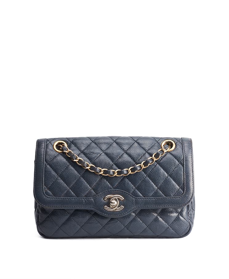 Chanel Two-Tone Day Flap Bag Small