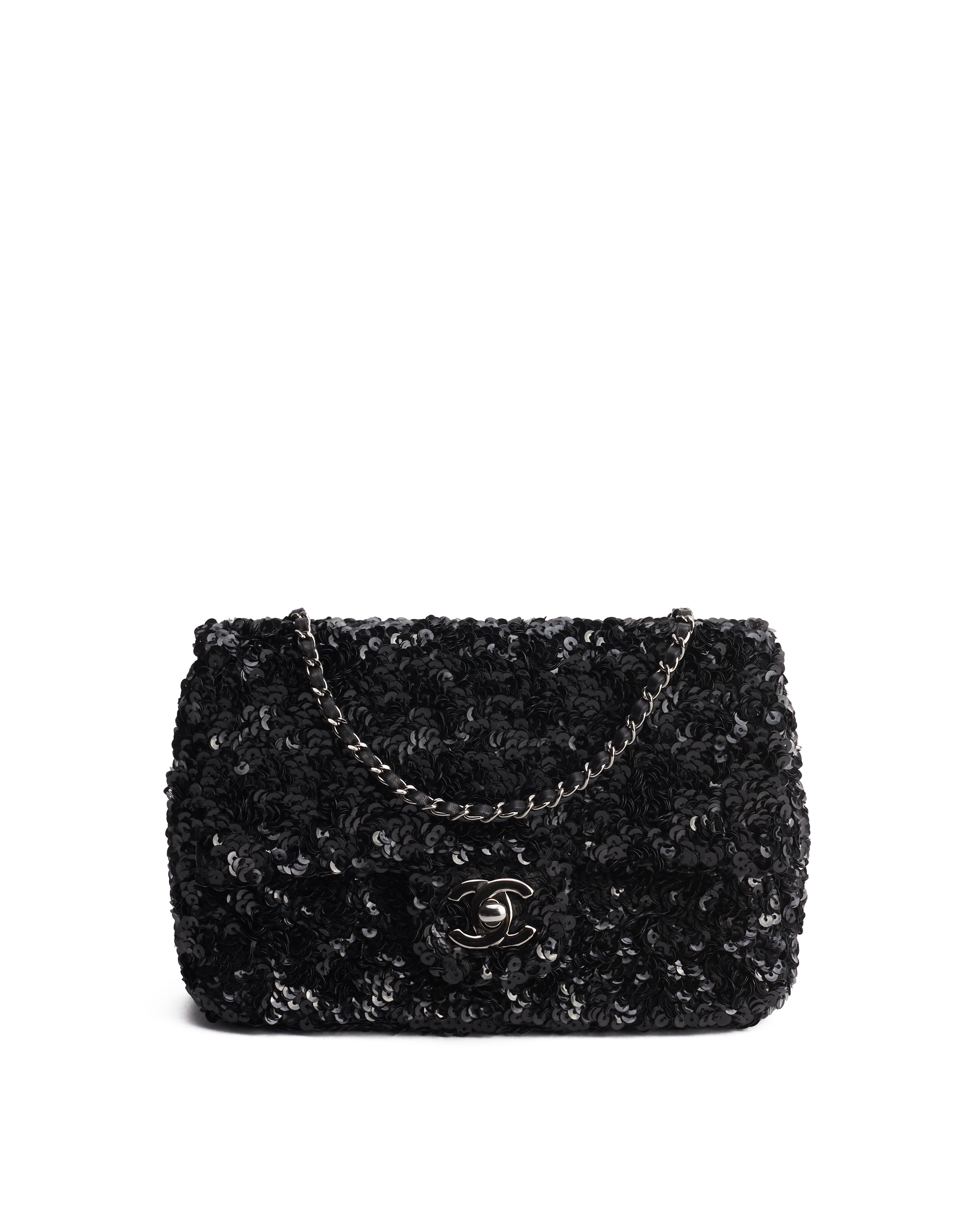 Chanel Sequin Single Flap Bag New Mini / Limited Edition