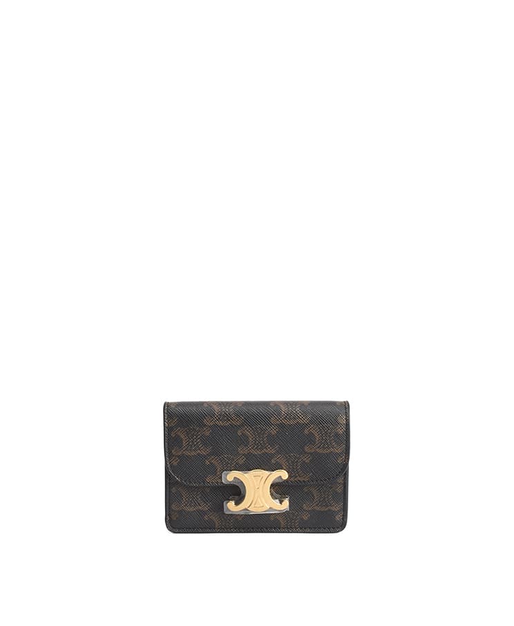 Celine Card Holder With Flap