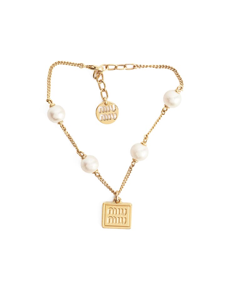 Miu Miu Pearl Bracelet