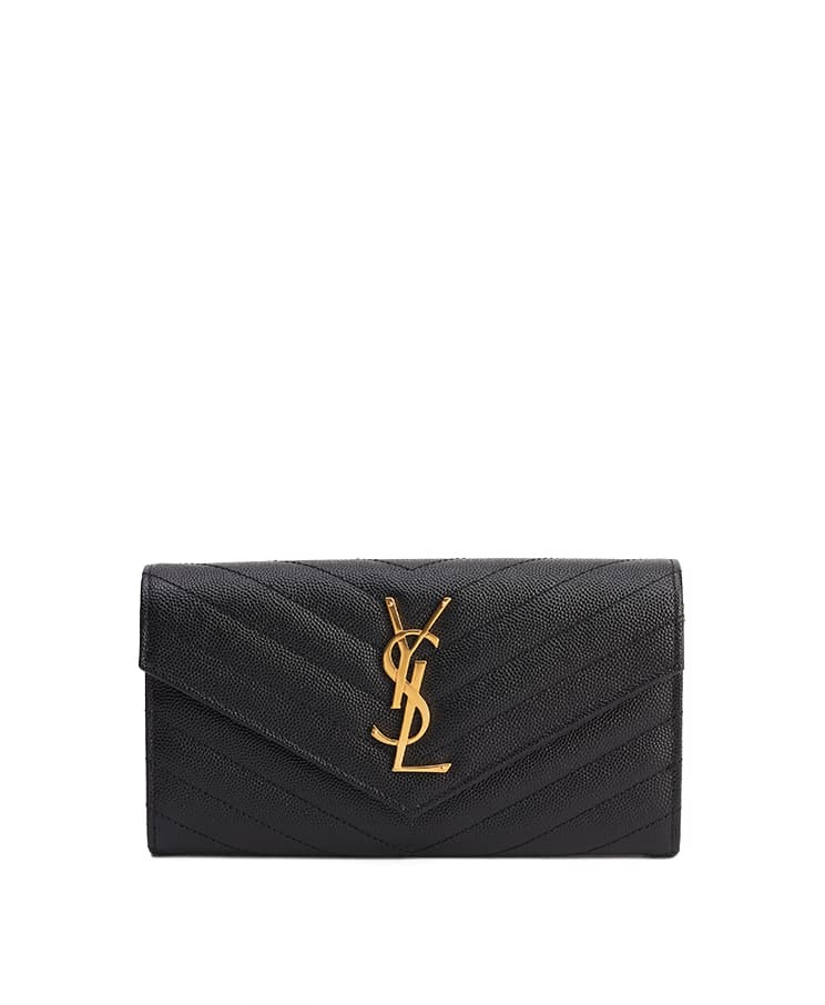 Saint Laurent Flap Wallet Large