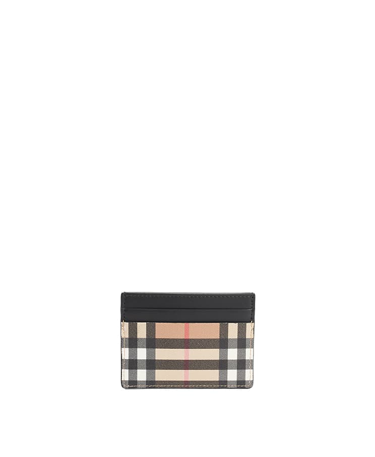 Burberry Check Card Case