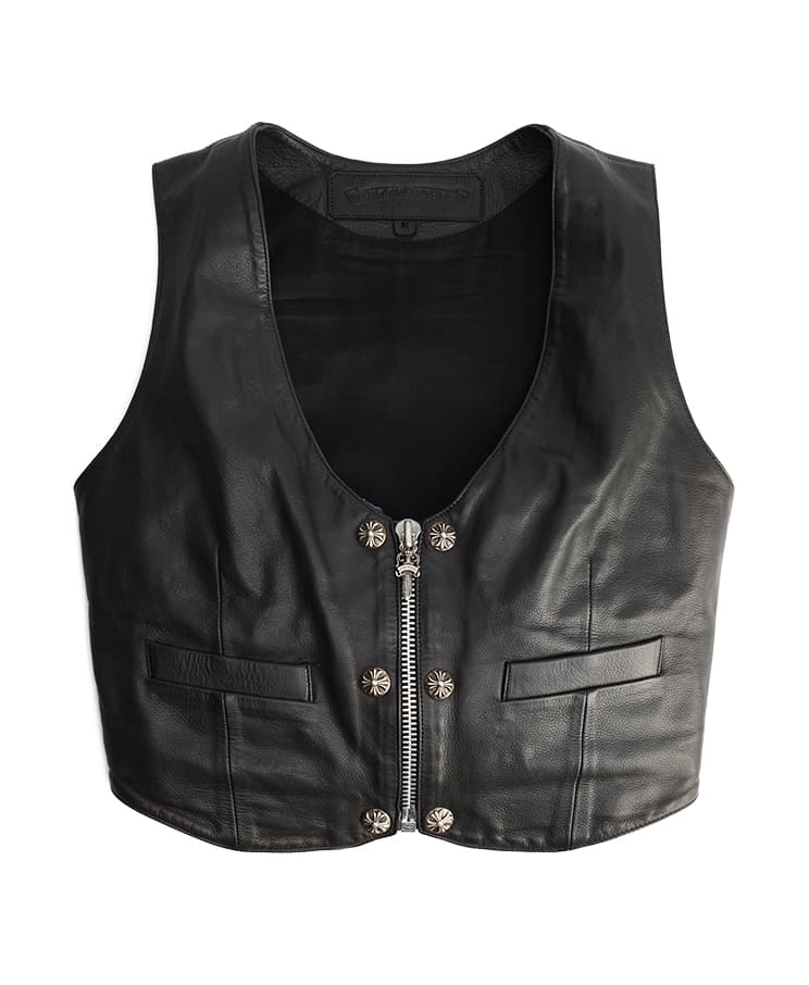 Chrome Hearts Classic Moto Vest