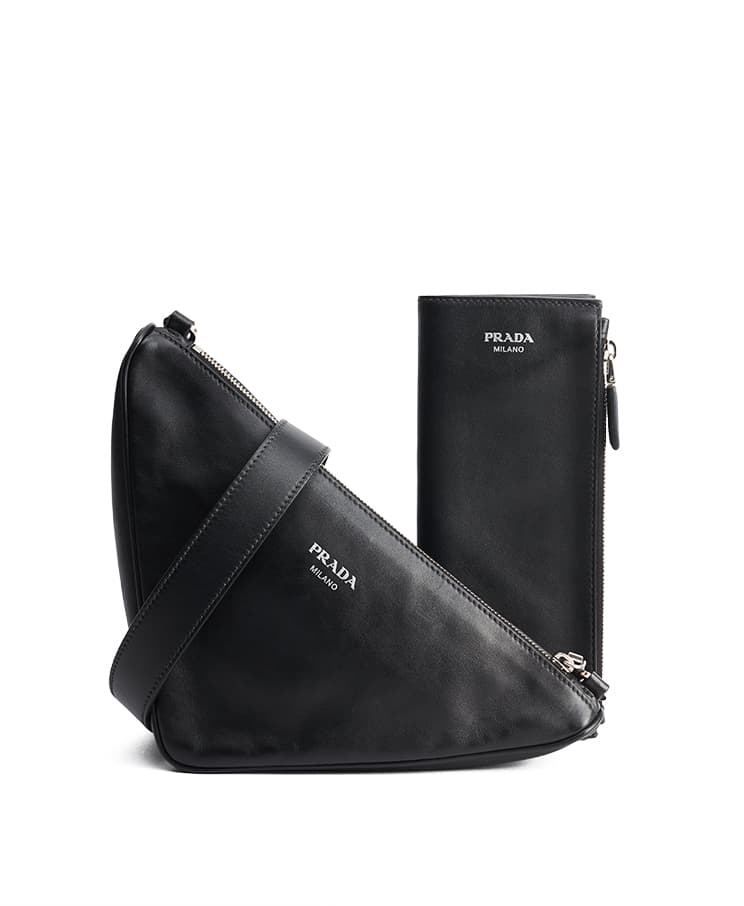 Prada Triangle Shoulder Bag