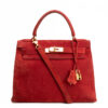 Hermes Kelly 28 Suede