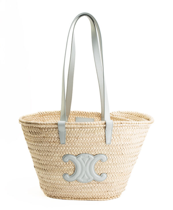 Celine Triomphe Classic Panier Basket Tote Medium – (ex)bags