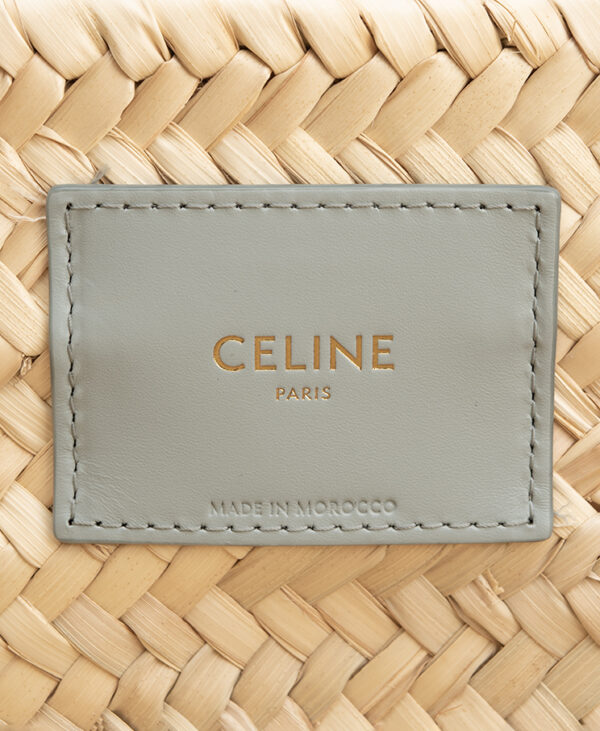 Celine Triomphe Classic Panier Basket Tote Medium – (ex)bags