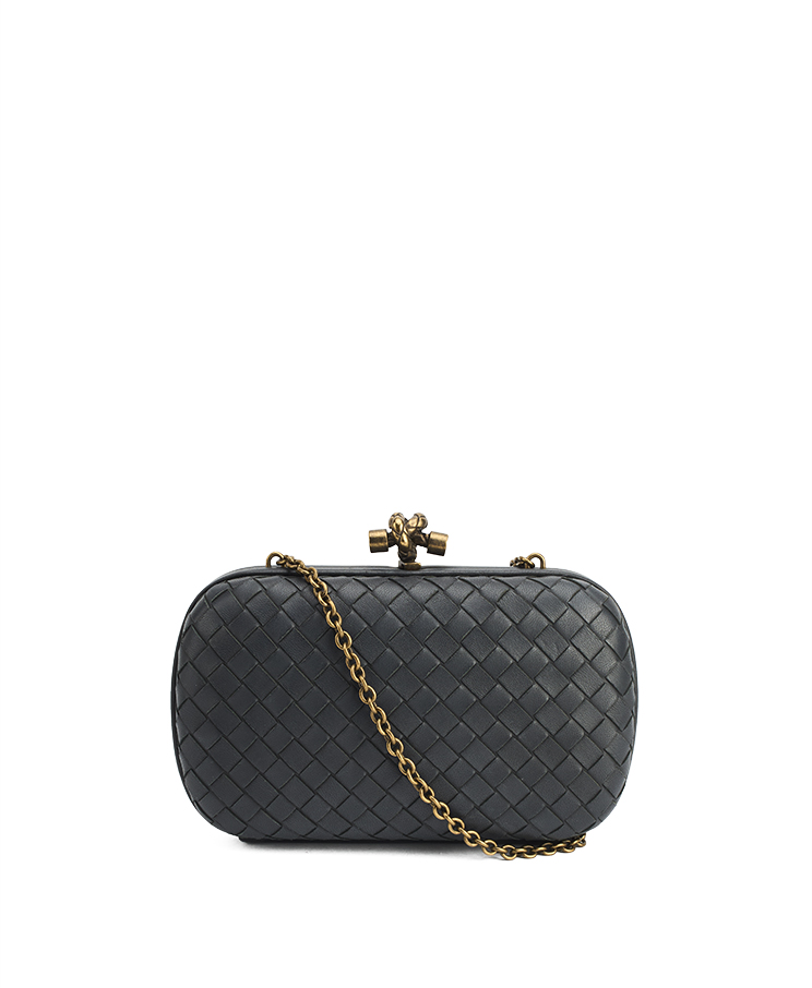 Bottega Veneta Knot Chain Clutch – (ex)bags