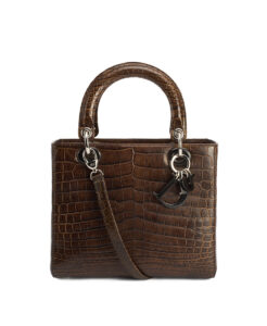 Dior Lady Dior Medium Crocodile