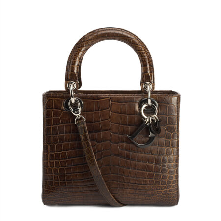 Dior Lady Dior Medium Crocodile