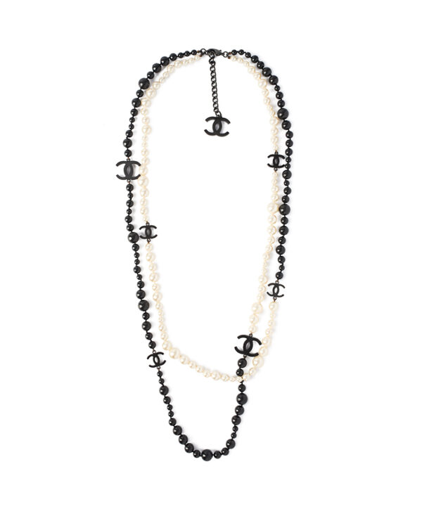 Chanel Cc Logo Long Necklace – (ex)bags