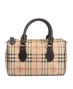 Burberry Nova Check Boston Bag