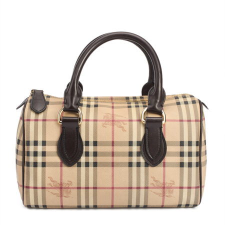 Burberry Nova Check Boston Bag