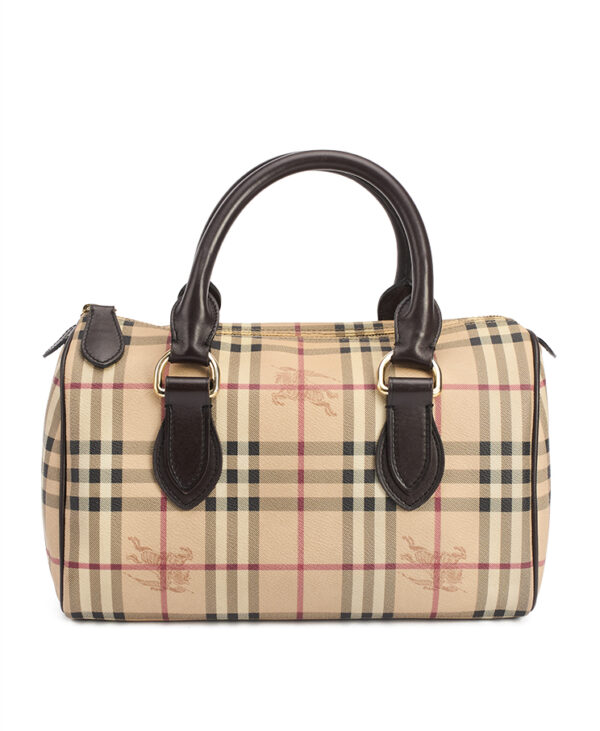 Burberry Nova Check Boston Bag – (ex)bags