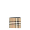 Burberry Check Bifold Coin Wallet