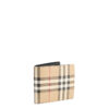 Burberry Check Bifold Coin Wallet