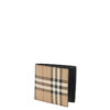 Burberry Check Bifold Coin Wallet