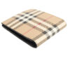 Burberry Check Bifold Coin Wallet
