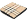 Burberry Check Bifold Coin Wallet
