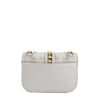 Valentino Garavani Rockstud Glam Lock Vitello Flower Small