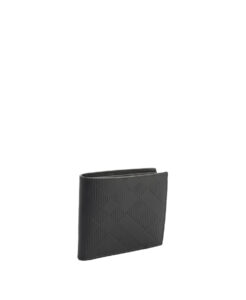 Burberry Check Bifold Coin Wallet