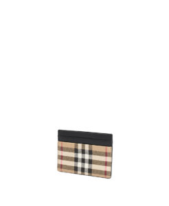 Burberry Check Card Case