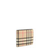 Burberry Check Bifold Coin Wallet