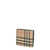 Burberry Check Bifold Coin Wallet