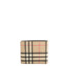 Burberry Check Bifold Coin Wallet