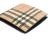 Burberry Check Bifold Coin Wallet