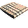 Burberry Check Bifold Coin Wallet