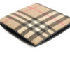Burberry Check Bifold Coin Wallet