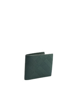 Burberry Check Bifold Coin Wallet