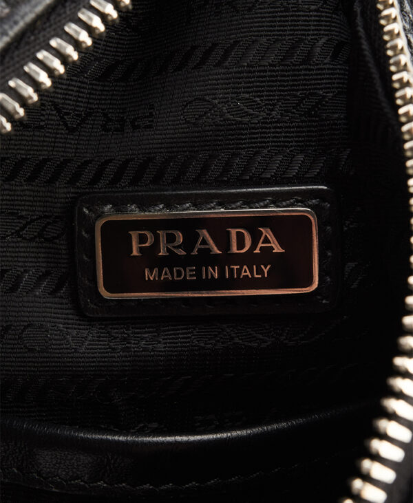 Prada Triangle Logo Zip Crossbody – (ex)bags