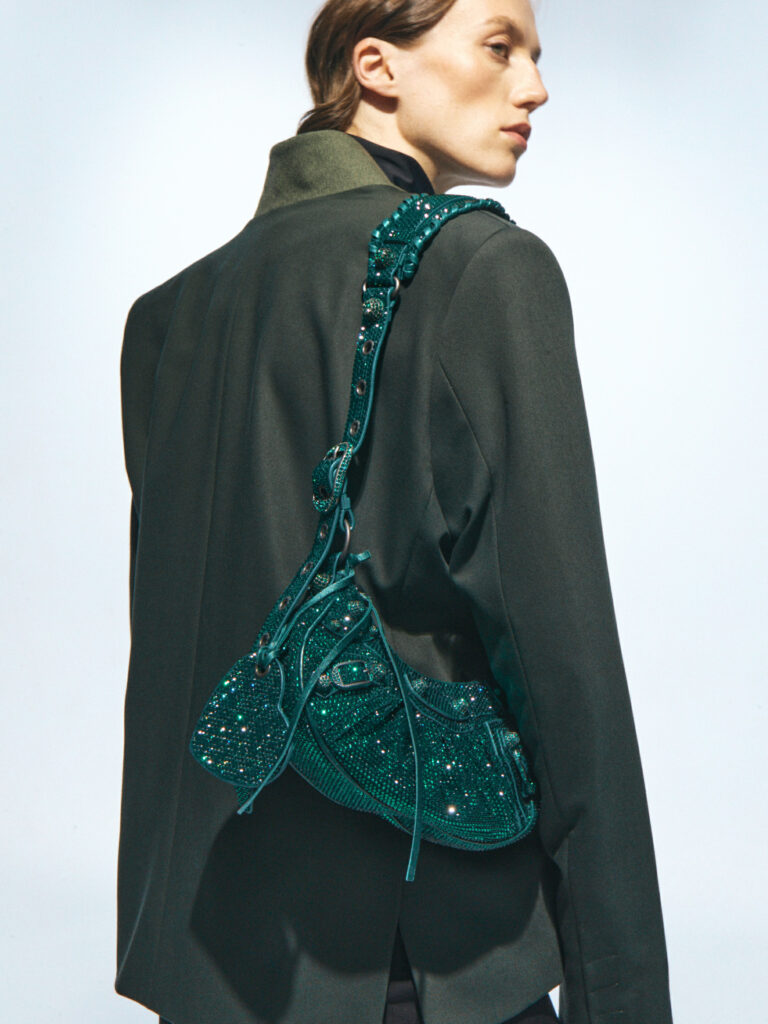 Balenciaga Le Cagole Xs зеленая