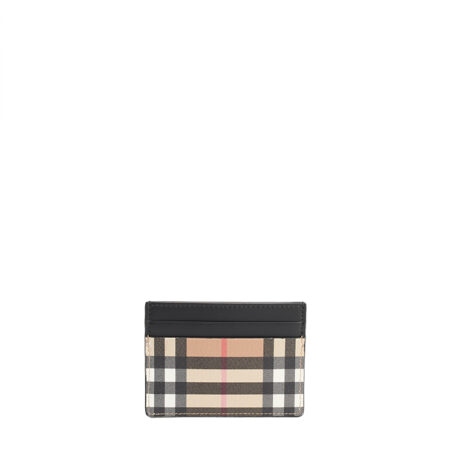 Burberry Check Card Case