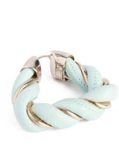 Bottega Veneta Twisted Hoop Earrings